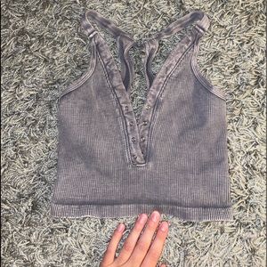 Free people happiness runs Henley tank. Size m/l fits like a small